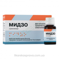 Мидзо капли для приема внутрь 60 мг/мл 15 мл, 4 фл.